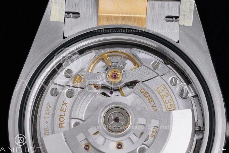 1:1 YG Marker Power Gray Bracelet Reserve) Clean (72 Dial Steel on Edition SS SH3235 Oyster Roman Green 126333 904L 41 Best DateJust Hours 0320